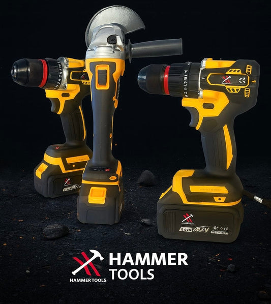 HAMMER TOOLS 5in1 rinkinys – 5 baterijos 42V