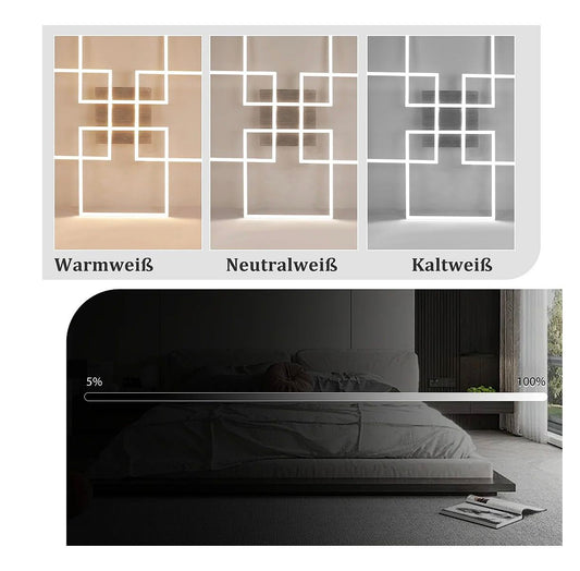 LED lubų šviestuvas – 60W (60×60 cm)