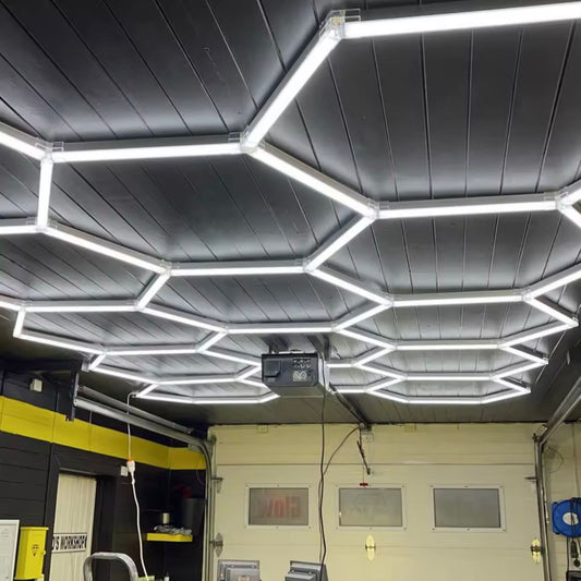 Hexagon LED tinklelis 484x243 cm