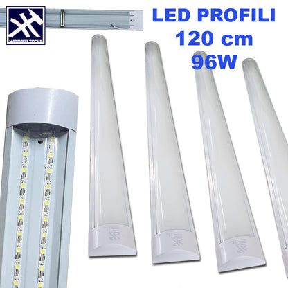 Aliuminio LED profiliai 120CM 96W