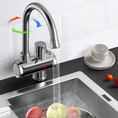Elektrinis vandens šildymo maišytuvas – lankstus arba fiksuotas