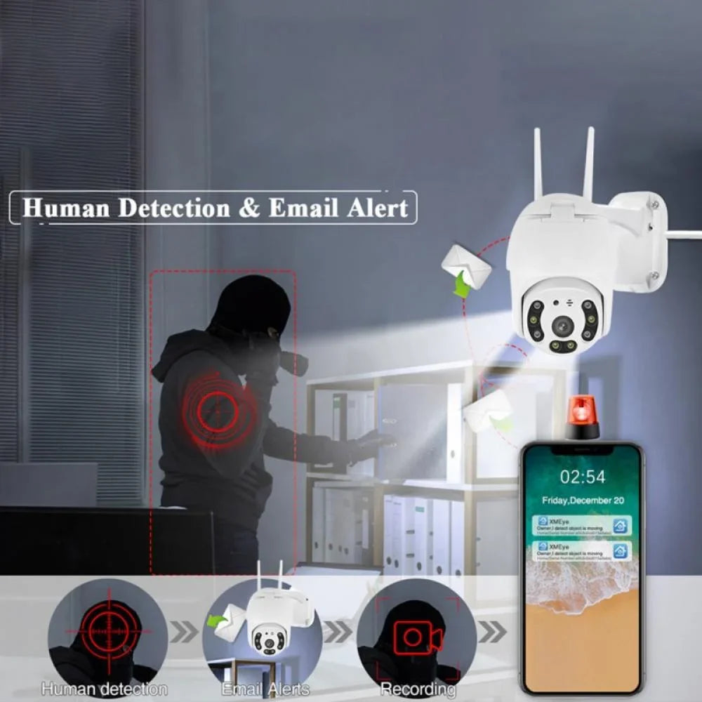 WiFi išmanioji saugos kamera IP66