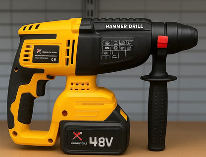 HAMMER TOOLS 4in1 rinkinys - 4x48V 5Ah Li-Ion