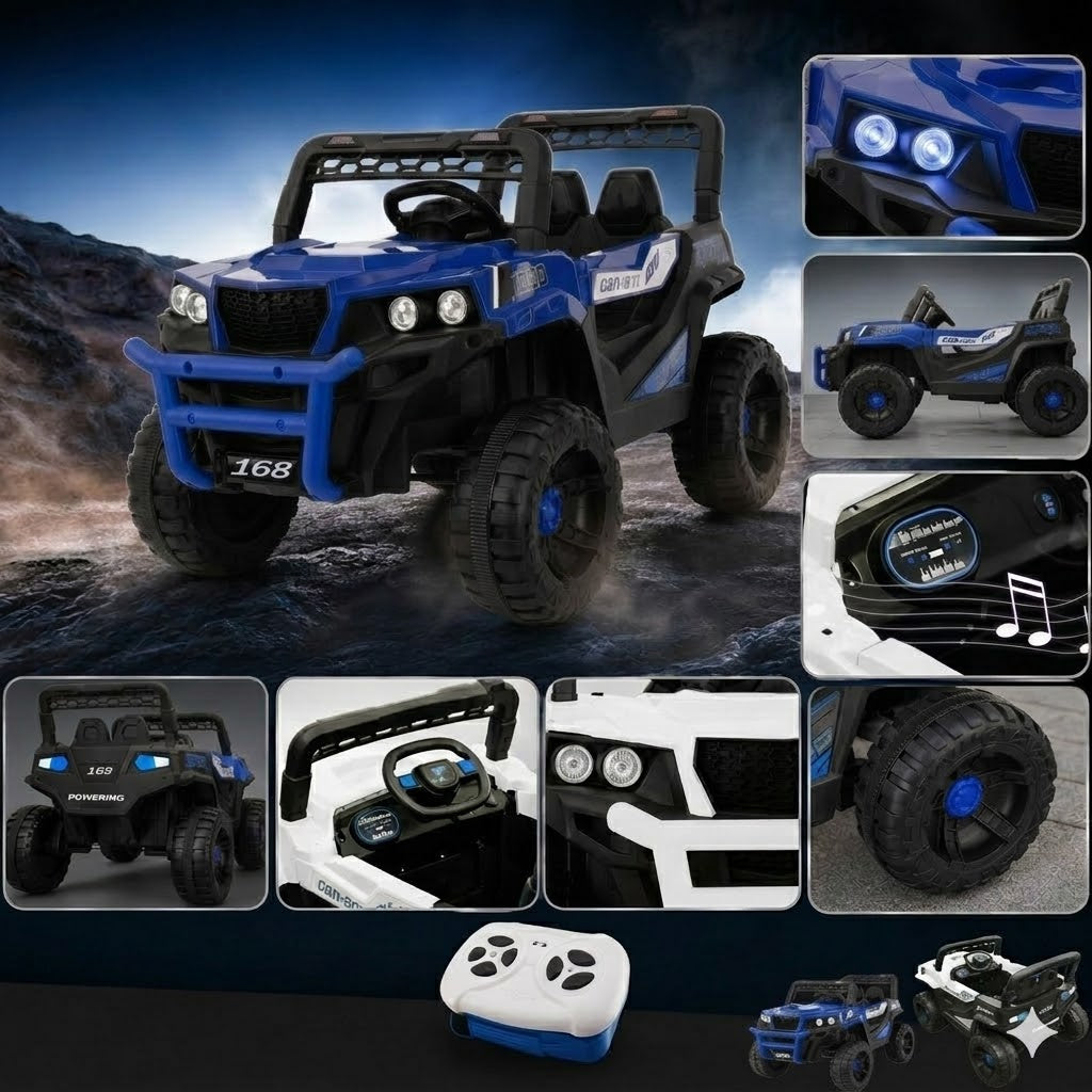 Vaikiškas akumuliatorinis automobilis Can-Am 168 12V