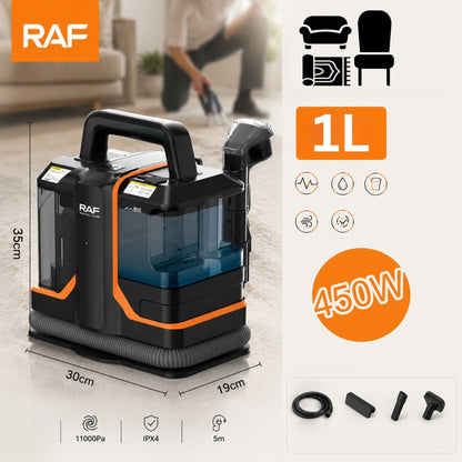 RAF giluminis kilimų ir baldų valiklis - 450W