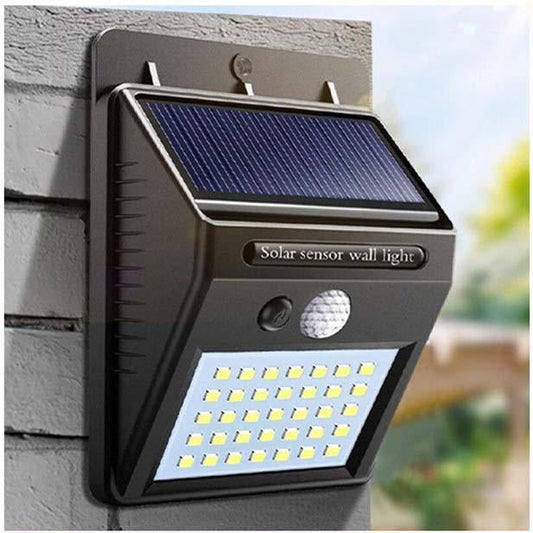 LED saulės lempa su jutikliu, 5 vnt.