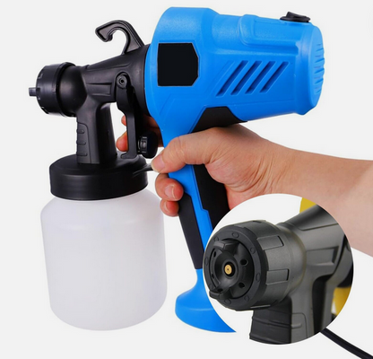 ELEKTRINIS DAŽYMO KOMPRESORIUS 800ml SU PRIEDAIS