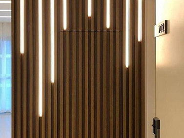 LED dekoratyvinis apšvietimas sienos panelei