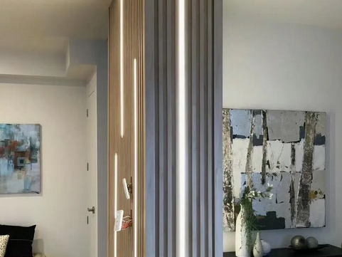 LED dekoratyvinis apšvietimas sienos panelei