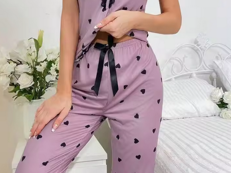 Moteriškos pižamos komplektas – Love