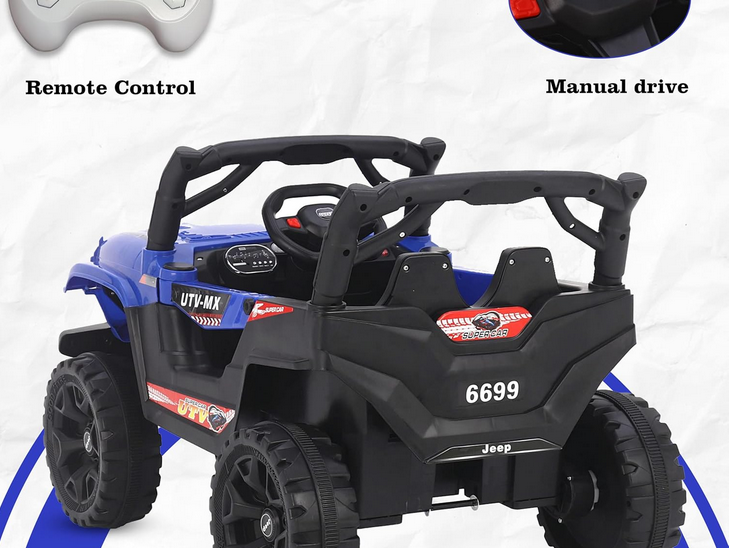 Vaikiškas elektrinis džipas JOOP 4×4 Trailsport 12V