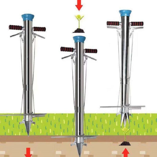 Aukščiausios kokybės rankinė sodinimo mašina daržovėms, daigams ir gėlėms – Hammer Tools