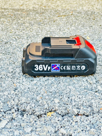 UNIVERSALUS 36V HAMMER TOLLS AKUMULIATORIUS AKUMULIATORINIAMS GRĘŽTUVAMS, ŠLIFUOKLIAMS, ŽOLIAPJOVĖMS, PJŪKLAMS, MINI Plovimo įrenginiams, DĖLIONĖMS, LAPŲ PŪTIKLIAMS IR KT.