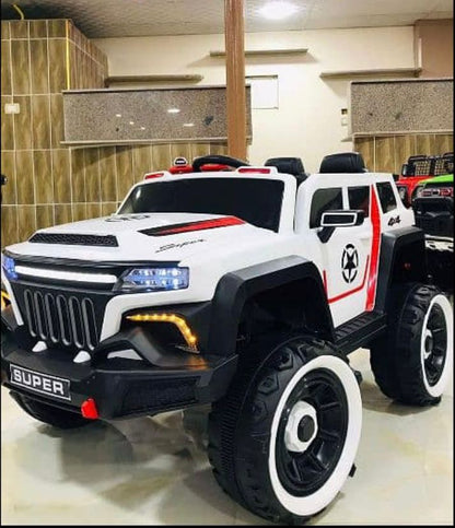 AKUMULIATORINIS AUTOMOBILIS 4WD SU SAVARANKIŠKU VALDYMU + NUOTOLINIS VALDIKLIS TĖVAMS