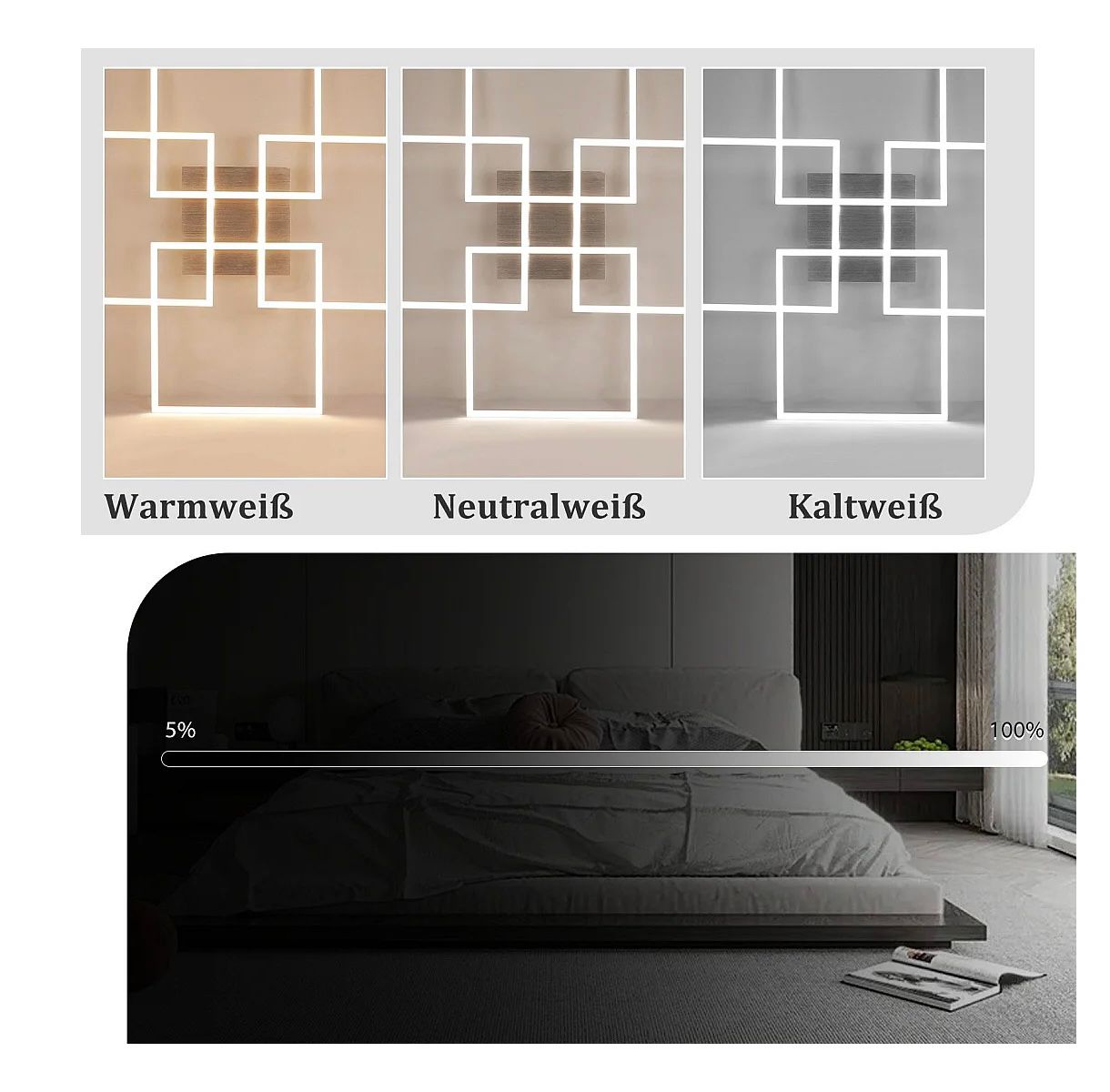 LED lubų šviestuvas – 60W (60×60 cm)
