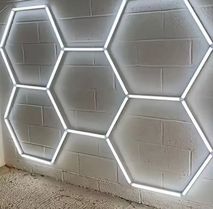 LED lubinis šviestuvas Hexagon 240×180 cm