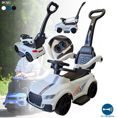 AUTOMOBILIS STUMIAMAS SU RANKENA IR MUZIKA