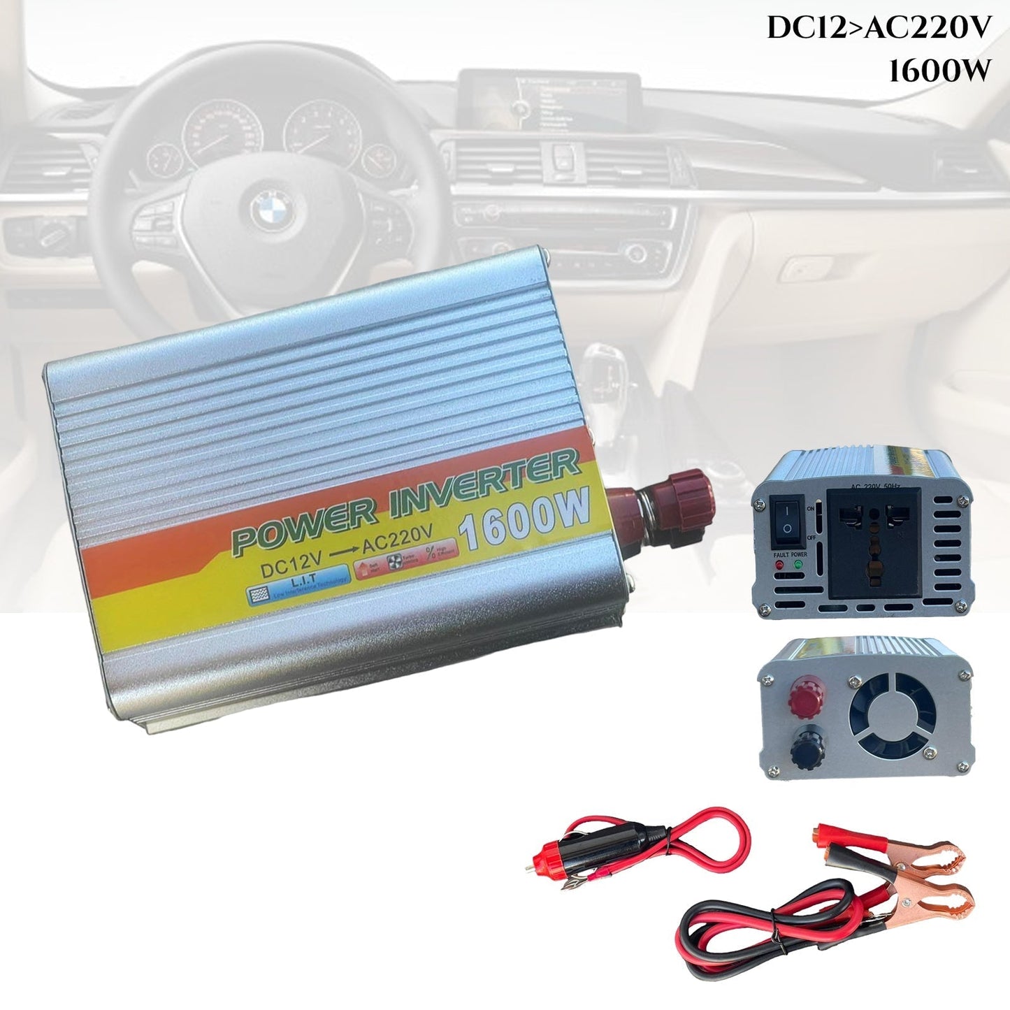 ĮTAMPOS KEITIKLIS INVERTERIS 1600W