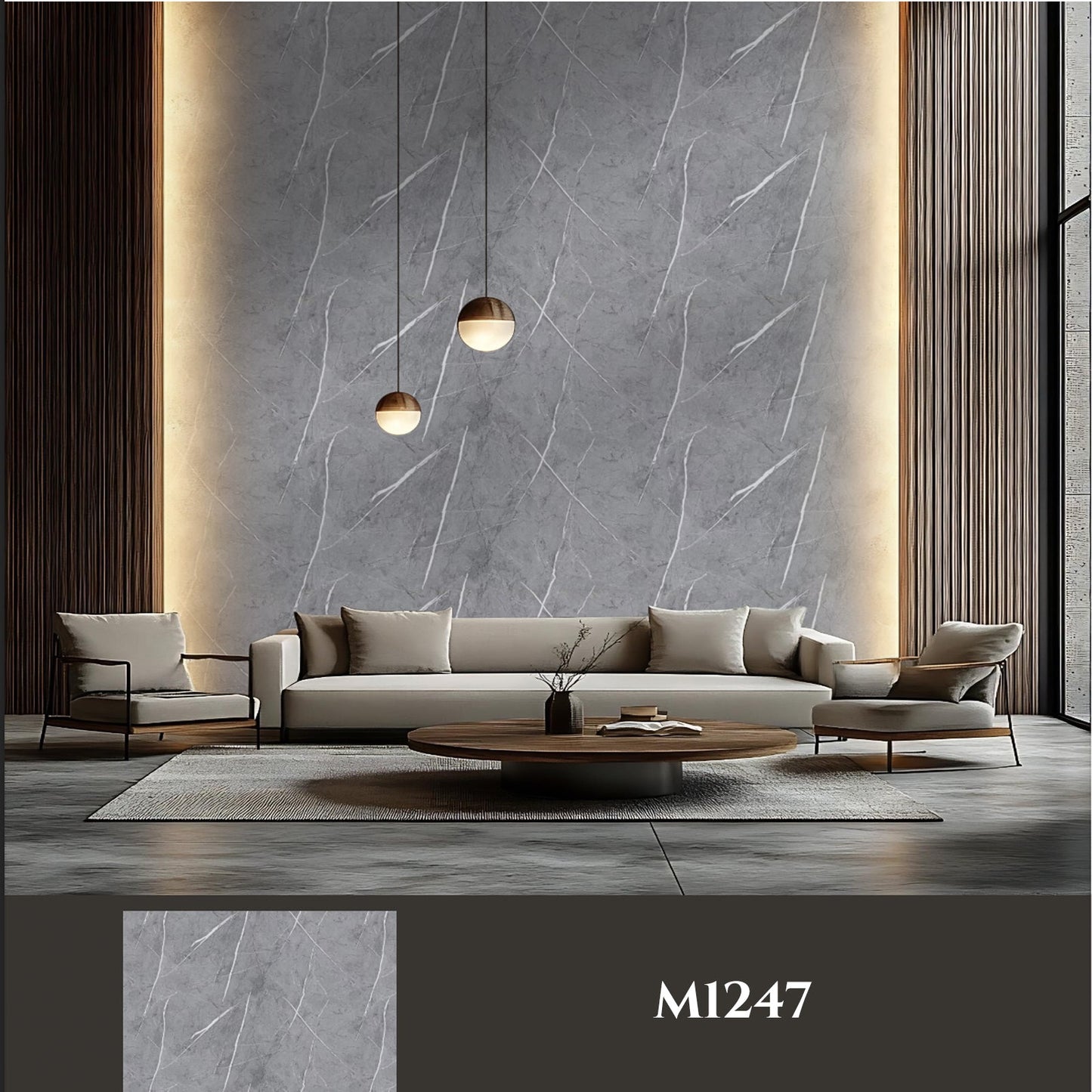 Lipni 3D PVC dekoratyvinė plėvelė 60x280cm