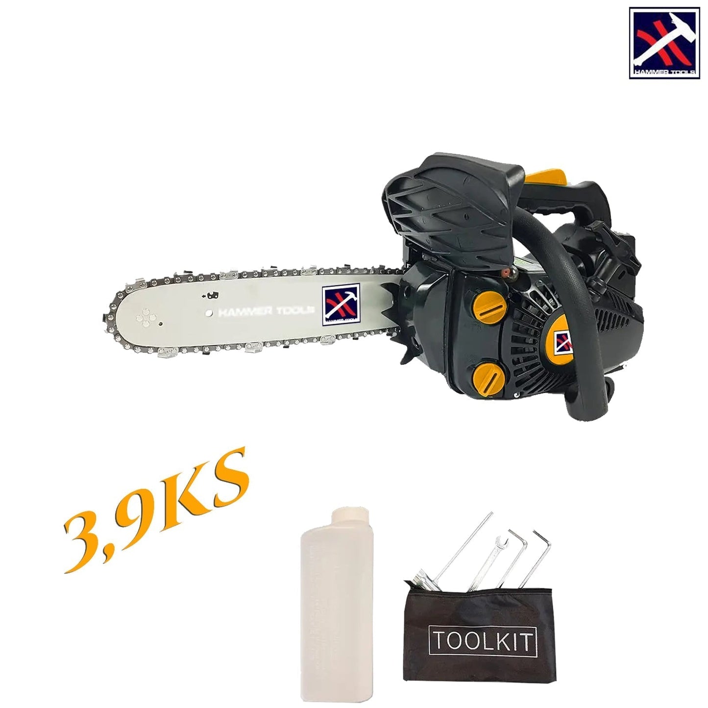 HAMMER TOOLS MINI VIENRANKIS PJŪKLAS 3,9 AG