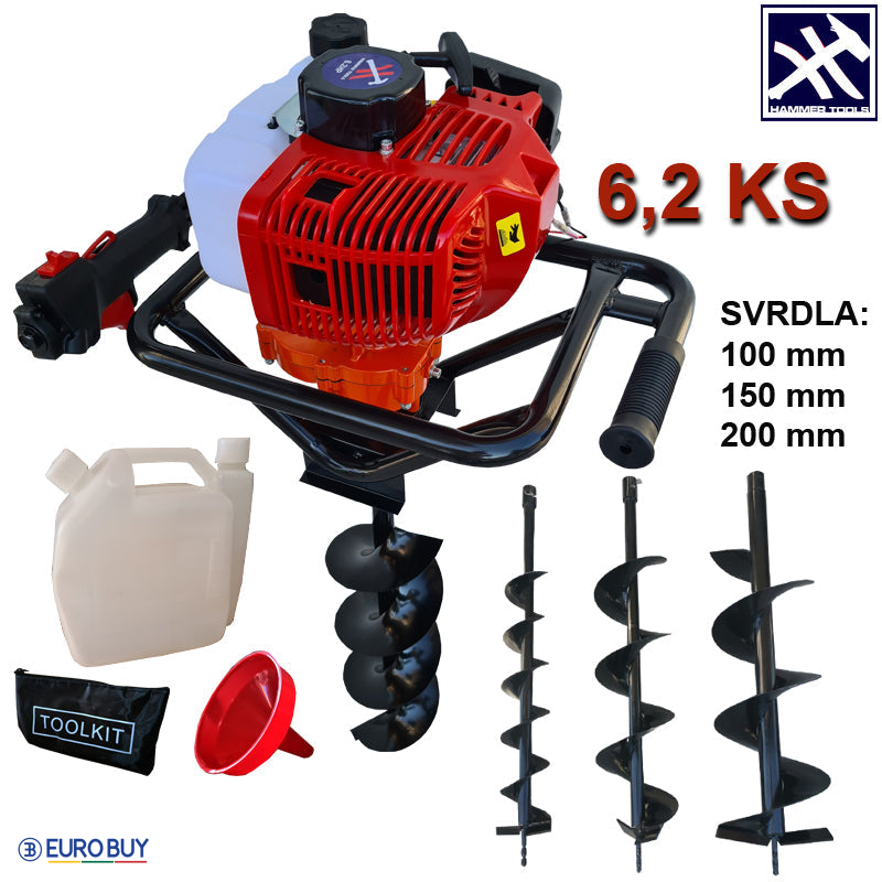 Hammer Tools Bušač Rupa 6,2 KS