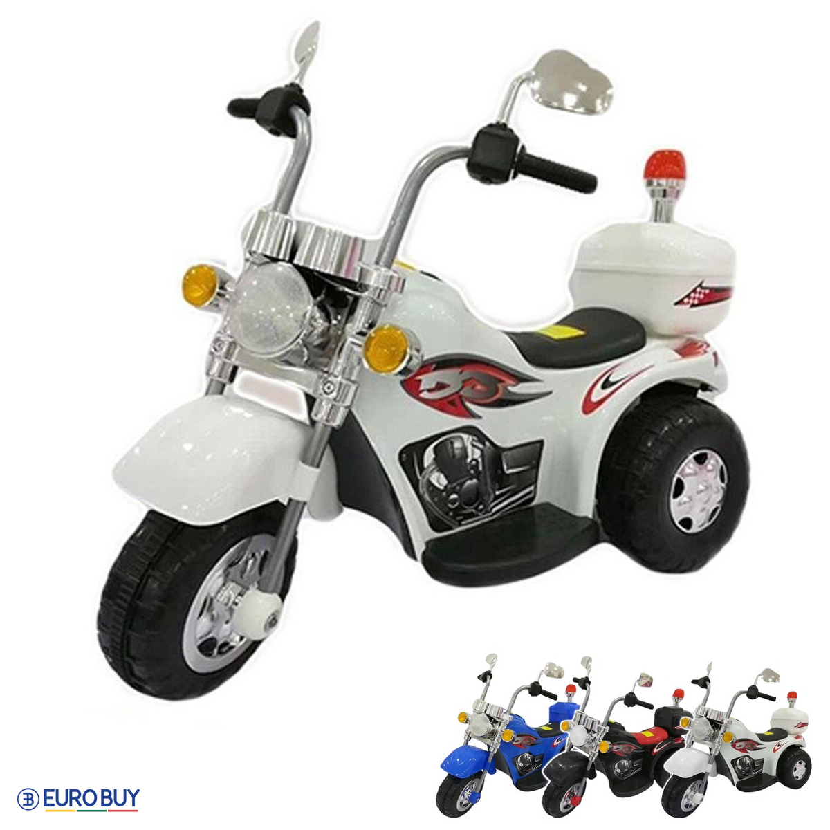 Vaikiškas POLICIJOS motociklas