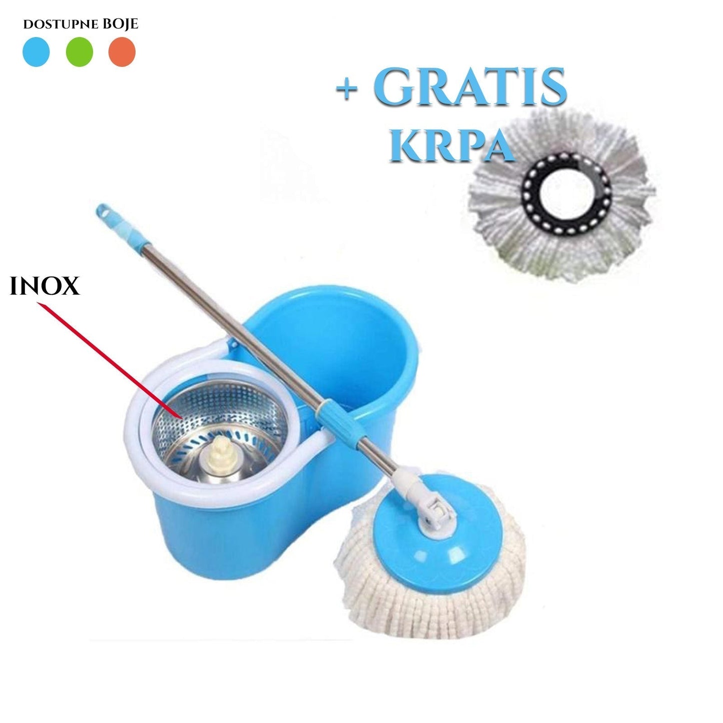Rotacinis šluostės valiklis