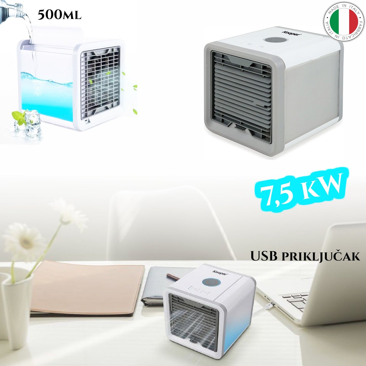 NEŠIOJAMAS ORO KONDICIONIERIUS 7,5 kW