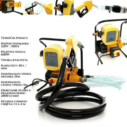 Kuro PERPUMPavimo PUMPA 220V