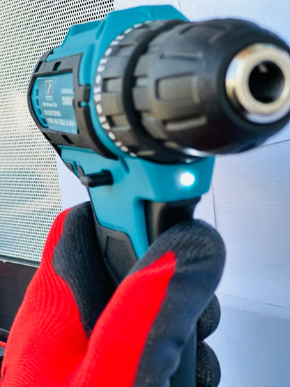 AKUMULIATORINIS GRĘŽTUVAS HAMMER TOOLS 18V SU 2 BATERIJOMIS